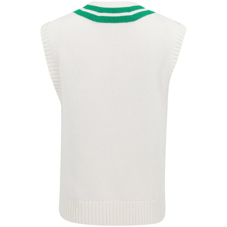 Women's Cotton-Blend Cricket Sweater Vest