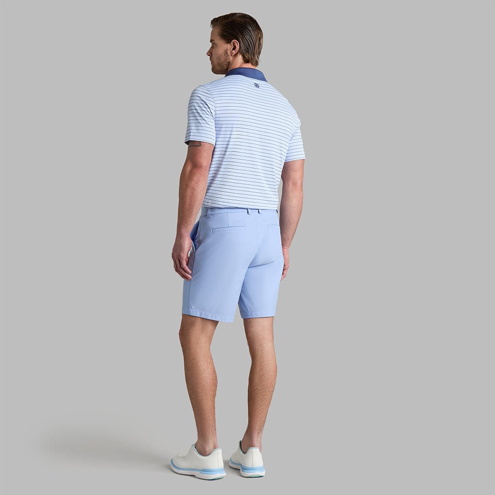Herringbone Stripe Tech Jersey Polo