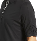 Women's Ruched 1/2 Sleeve Shirt