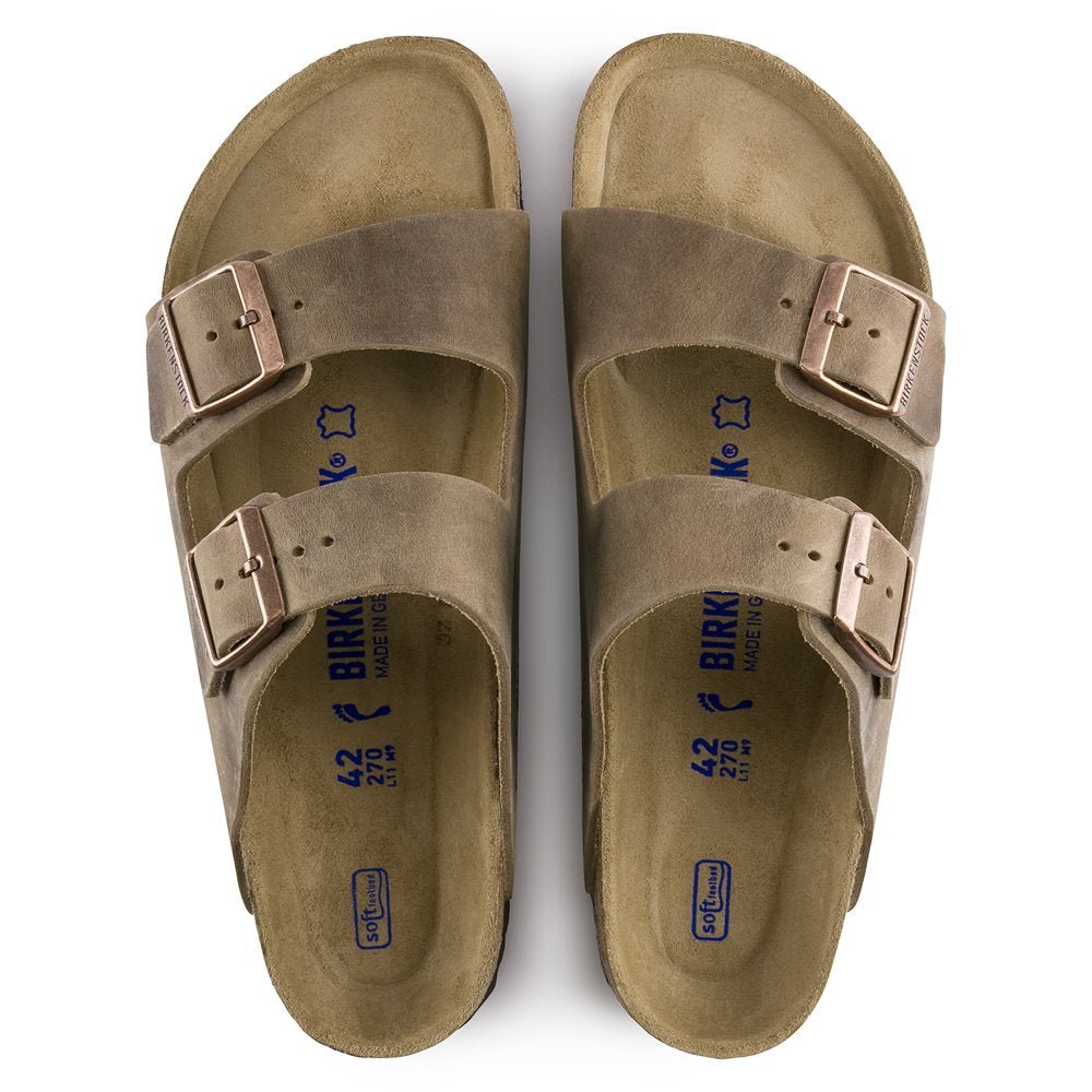 Arizona Soft Footbed Oiled Leather Shoes - Fairway Styles