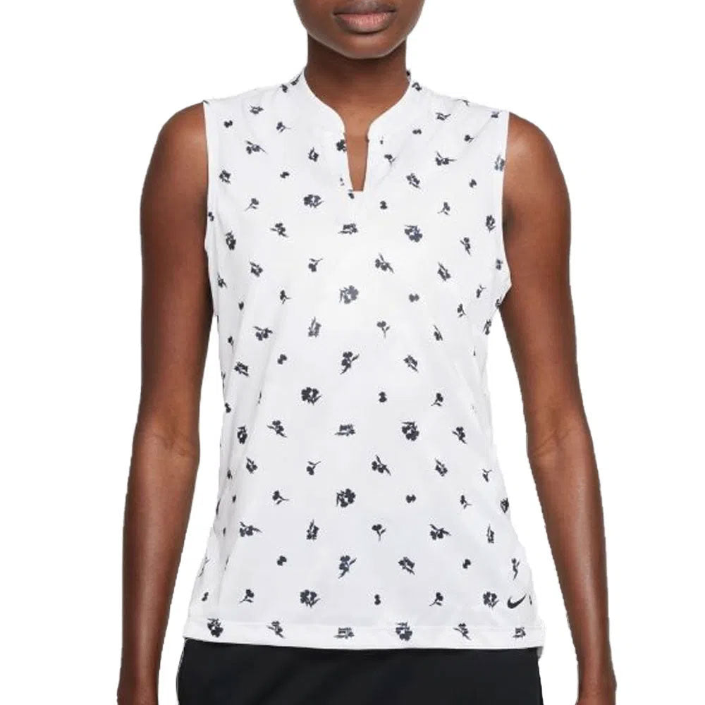 Women's Dri-FIT Victory Thistle Sleeveless Golf Polo