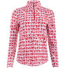Women's Hugs & Kisses 1/4 Zip Mock Neck Pullover - Fairway Styles