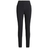 Women's Polka-Dot Stretch-Twill Pants
