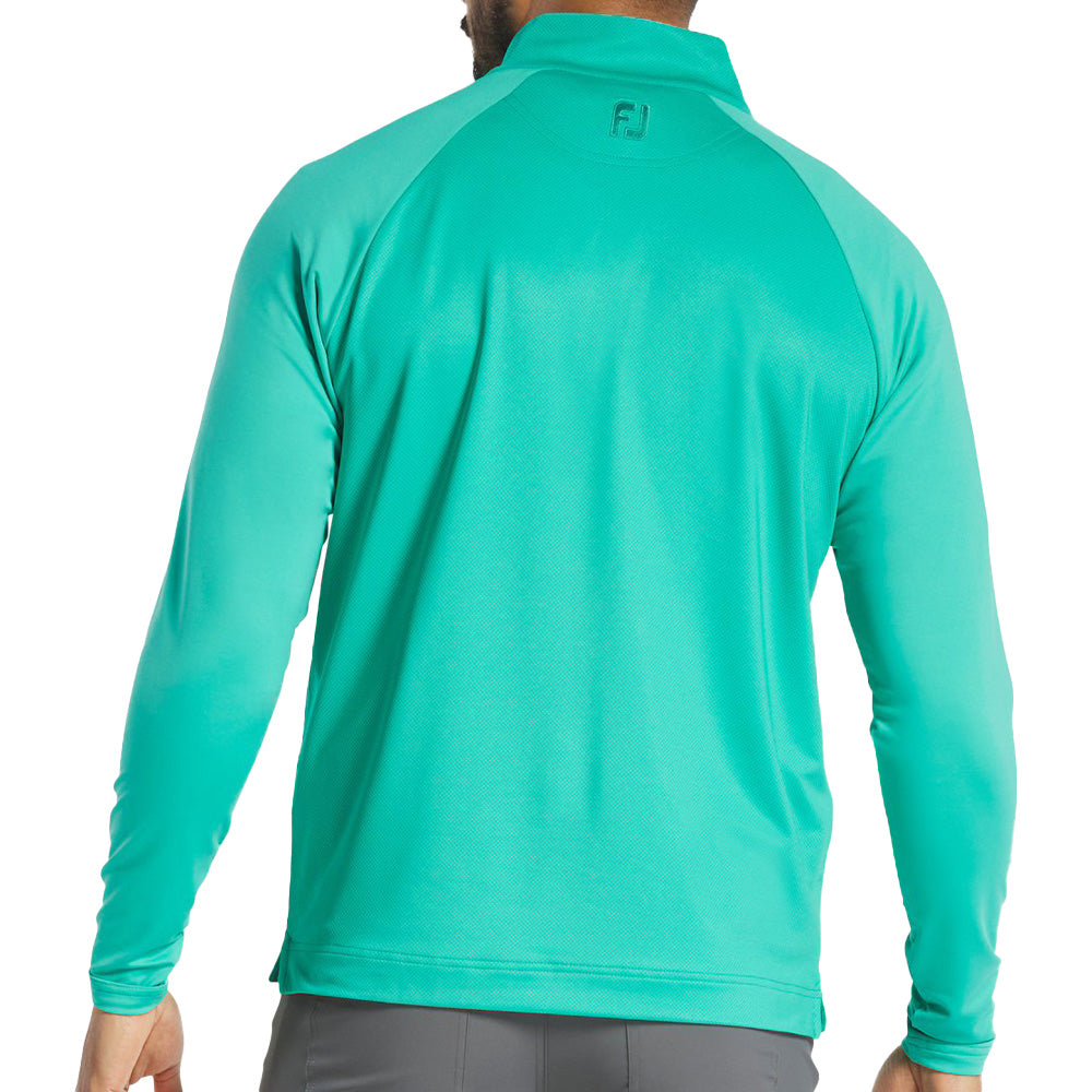 Tonal Dot Block 1/4 Zip Mid Layer