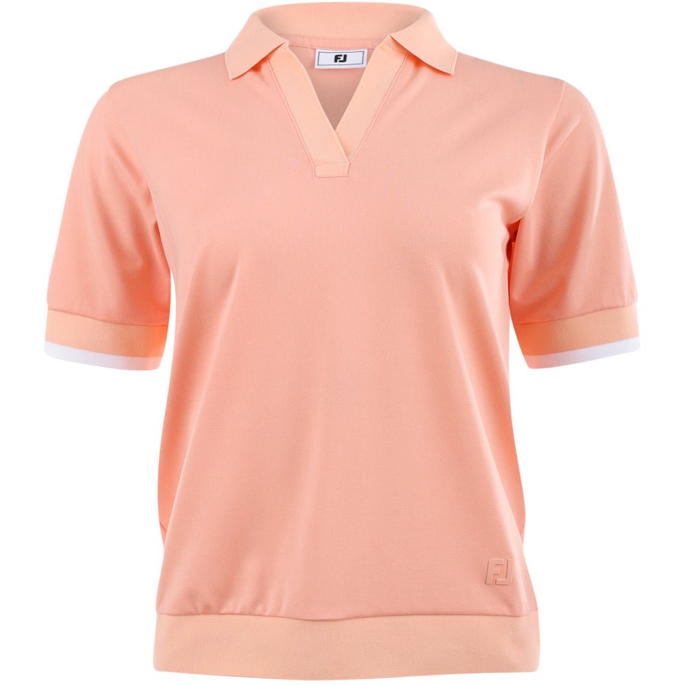 Women's Texture Knit Polo - Fairway Styles