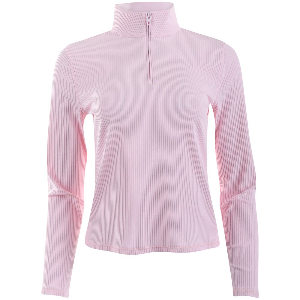 Women's Fitted Rib 1/4 Zip Pullover