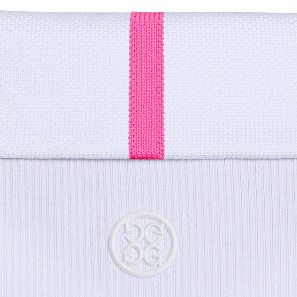 Women's Ribbed Tech Nylon Long Sleeve Polo