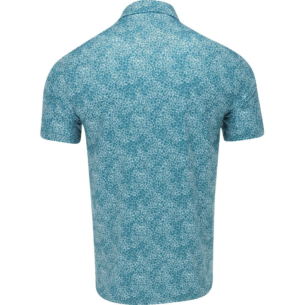 Hydrangea Tech Jersey Polo