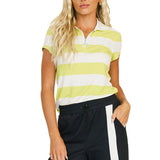 Fore All x Cynthia Rowley Women's Sunshade 1/4 Zip Polo - Fairway Styles