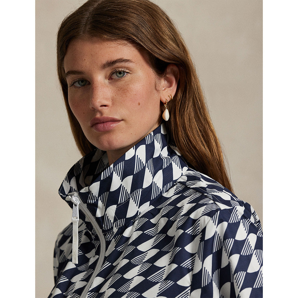 Women's Graphic Hooded Rain Jacket