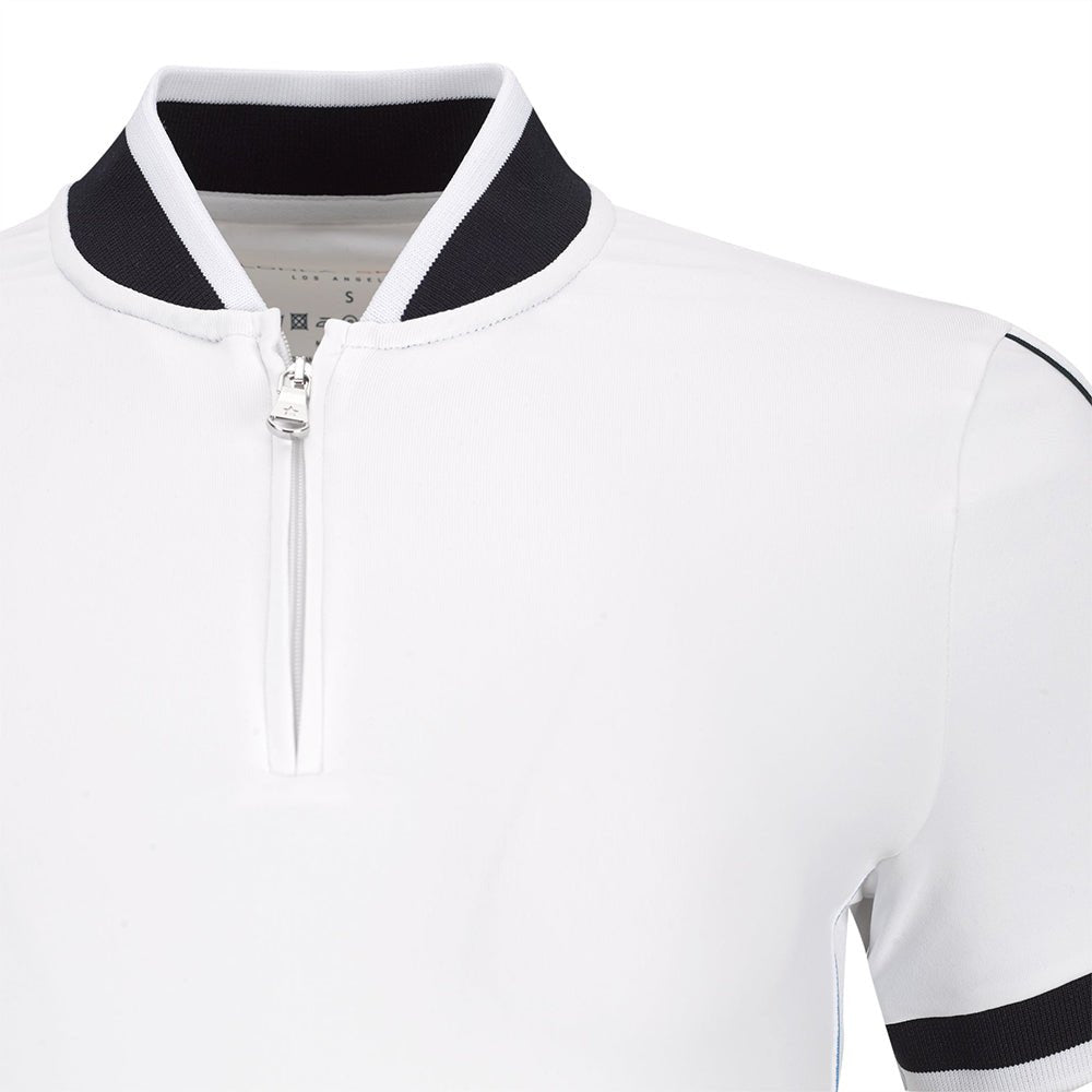 Women's The Annie 1/4 Zip Blade Collar Polo - Fairway Styles