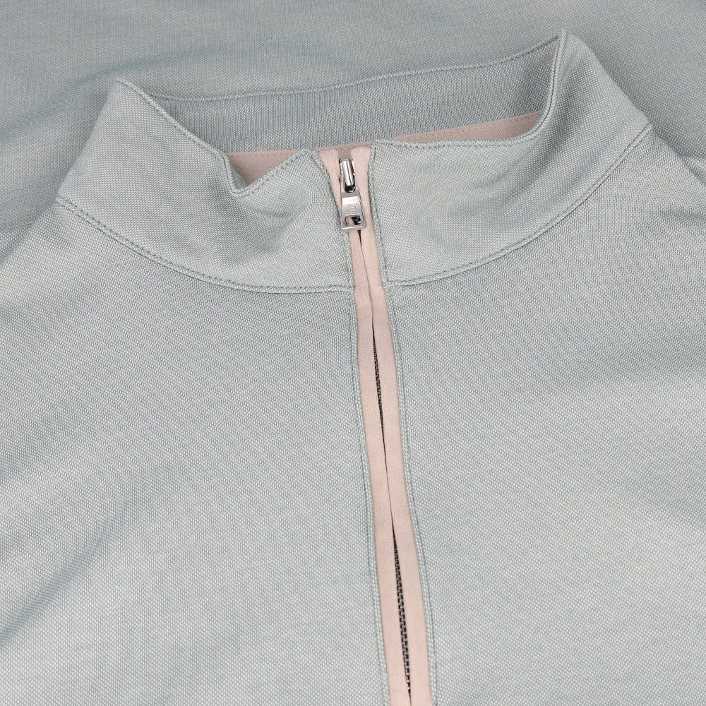 Albatross Cotton-Blend Piqué 1/4 Zip