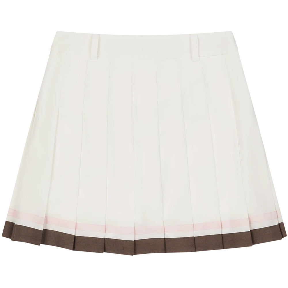 Women's Color Tipping Pleats Skort