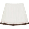Women's Color Tipping Pleats Skort