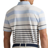 Performance Pique Tailored Fit Striped Polo - Fairway Styles