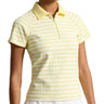 Women's Striped Cable 1/4 Zip Polo