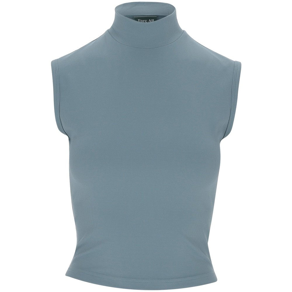Women's Manhattan Sleeveless Mock Neck Top - Fairway Styles