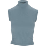 Women's Manhattan Sleeveless Mock Neck Top - Fairway Styles