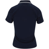 Women's Slim Fit Rib - Knit Cricket Polo - Fairway Styles