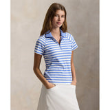 Women's Active Cable Stripe 1/4 Zip Polo