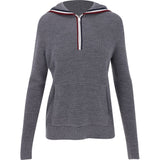 Women's Waffle Stitch Merino Wool Hooded Midlayer - Fairway Styles