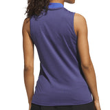 Women's Performance Texture Sleeveless Blade Collar Polo