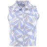 Women's Moveknit Printed Sleeveless Full Zip Polo
