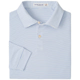 Featherweight Stripe Long Sleeve Polo