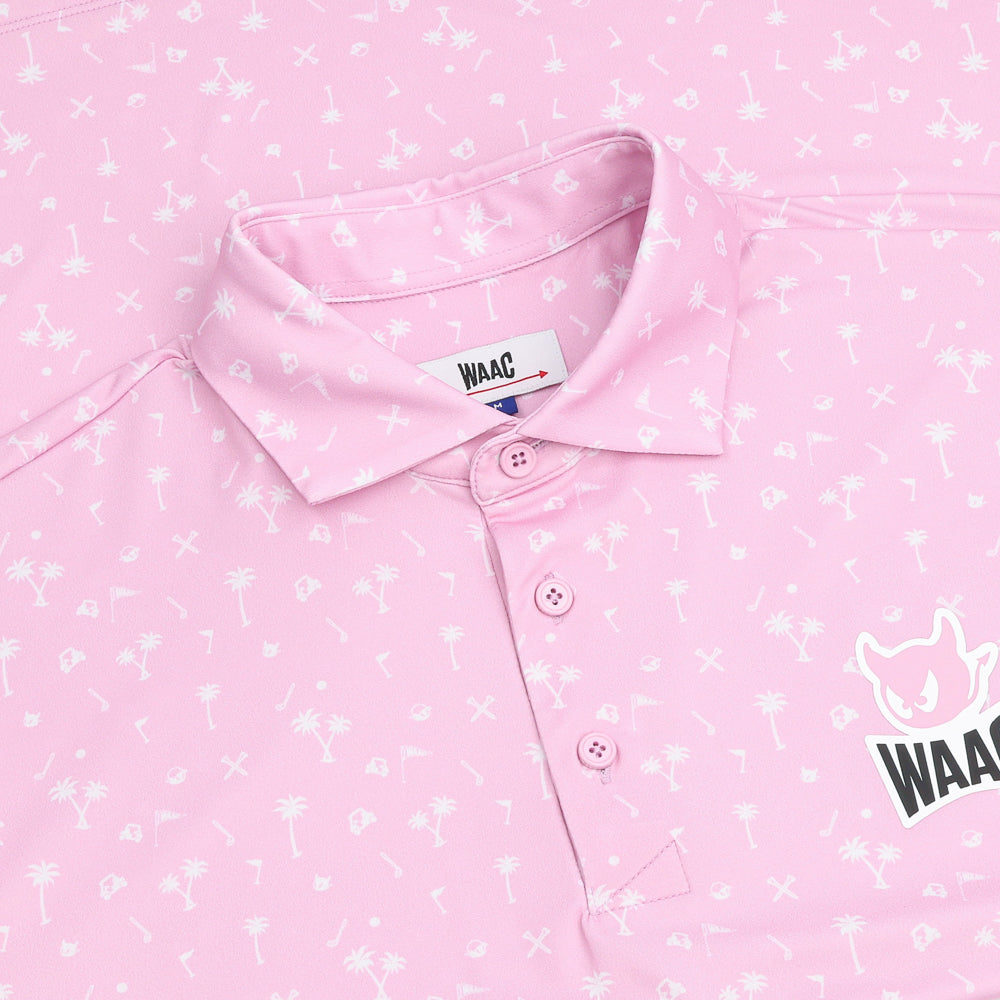 Allover Motif Polo