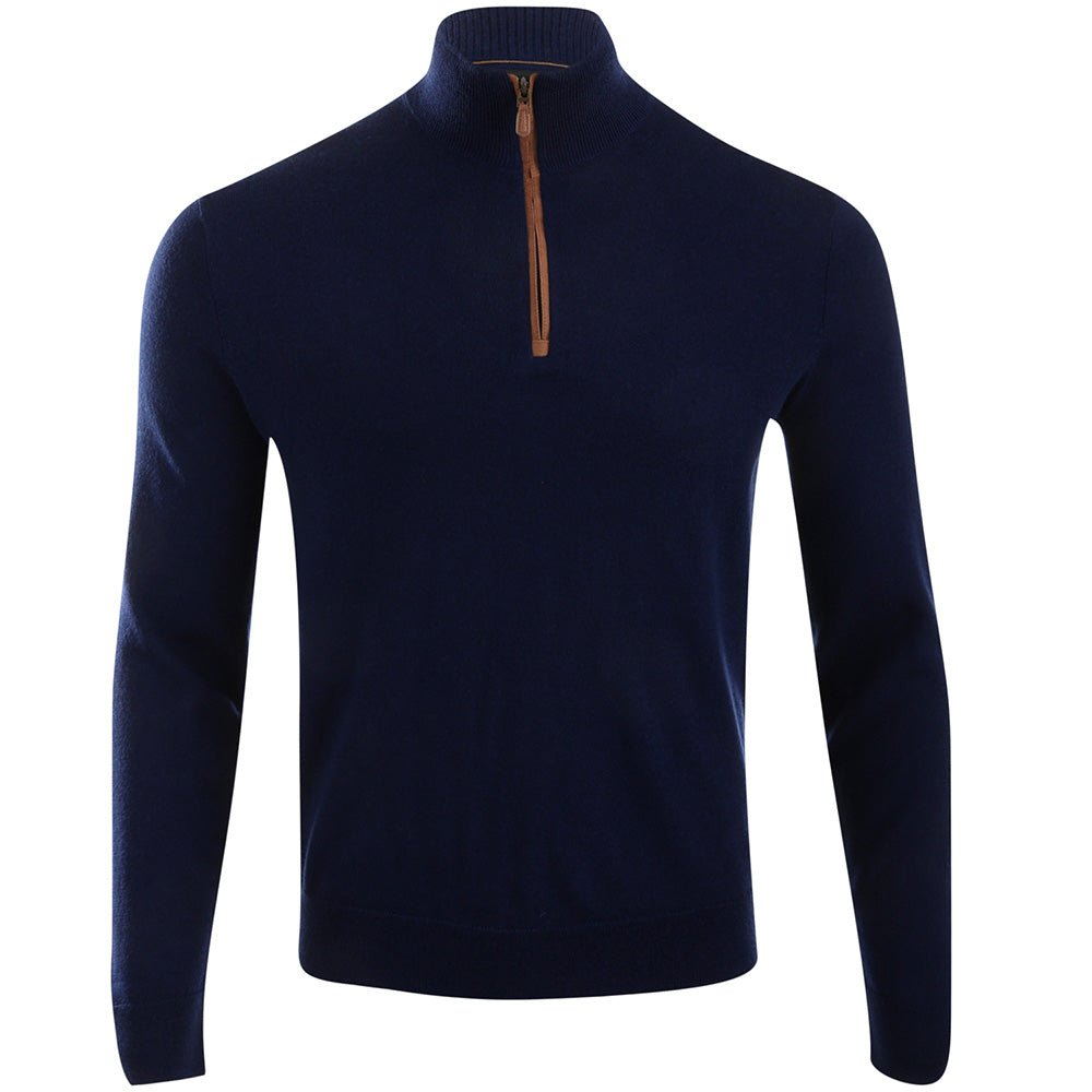 Wool 1/4 Zip Sweater
