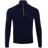 Wool 1/4 Zip Sweater