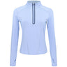Women's Lea 1/4 Zip Mock Neck Pullover - Fairway Styles