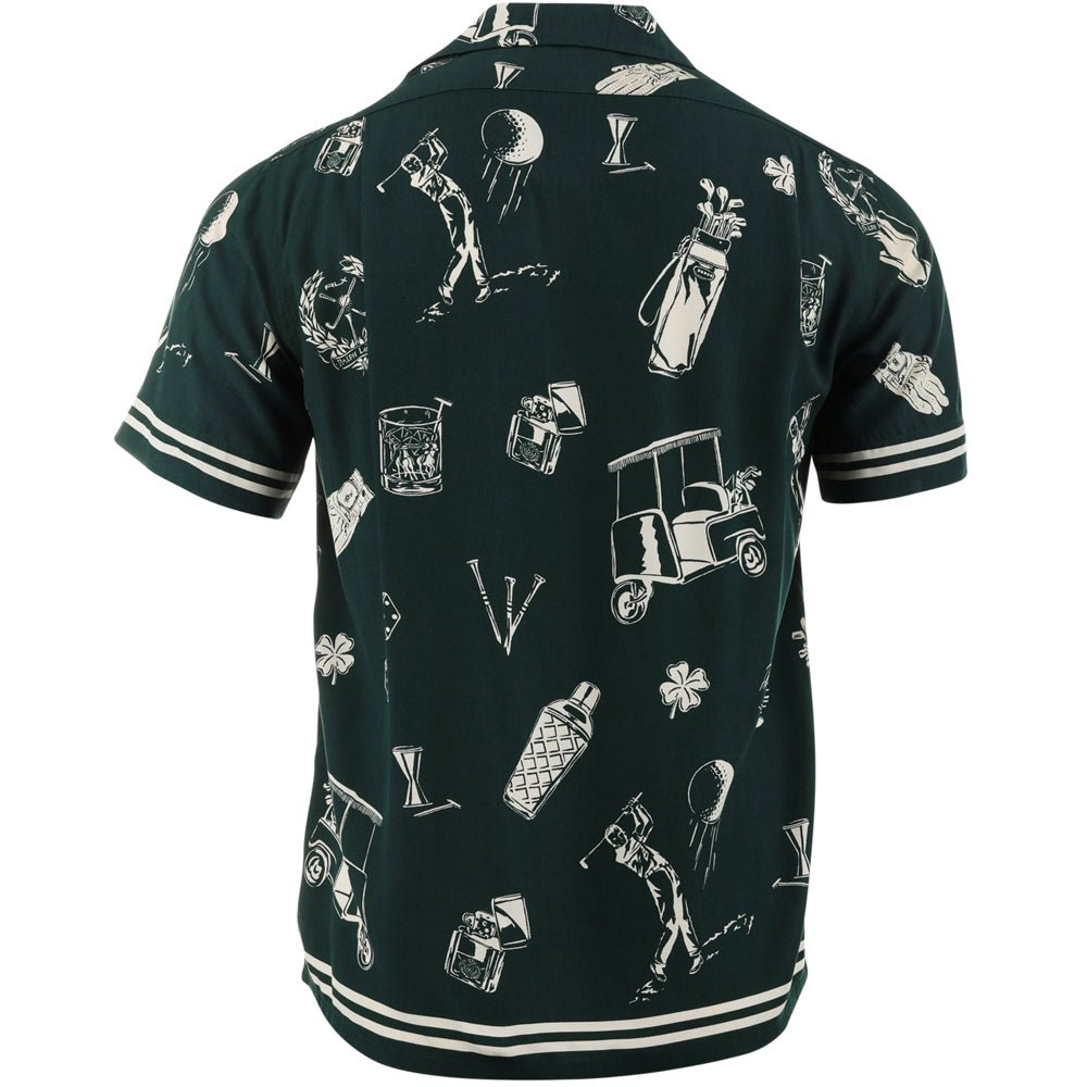 RLX Ralph Lauren Men's Classic Fit Golf-Print Camp Shirt – Fairway