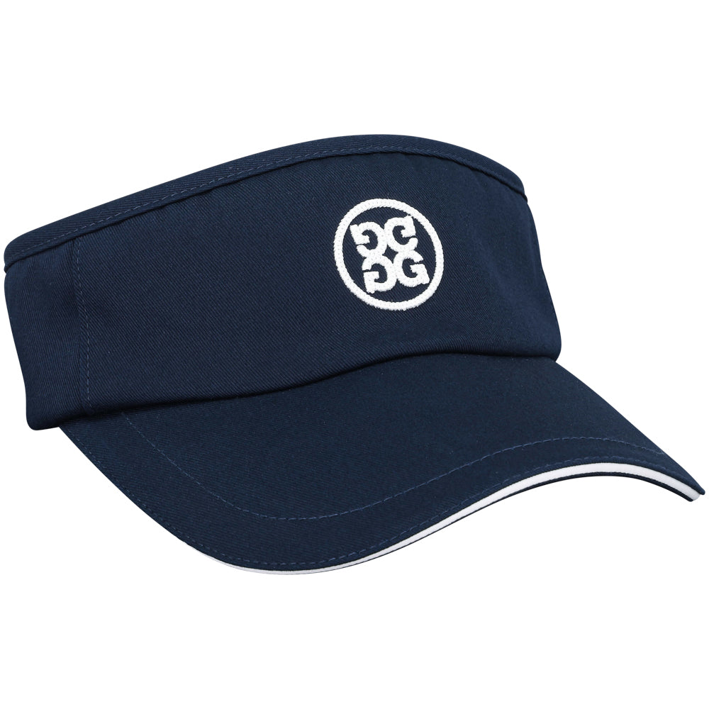 G/FORE Logo Cotton Twill Visor Fairway Styles