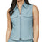 Women's Zip - up Hoodie Vest - Fairway Styles