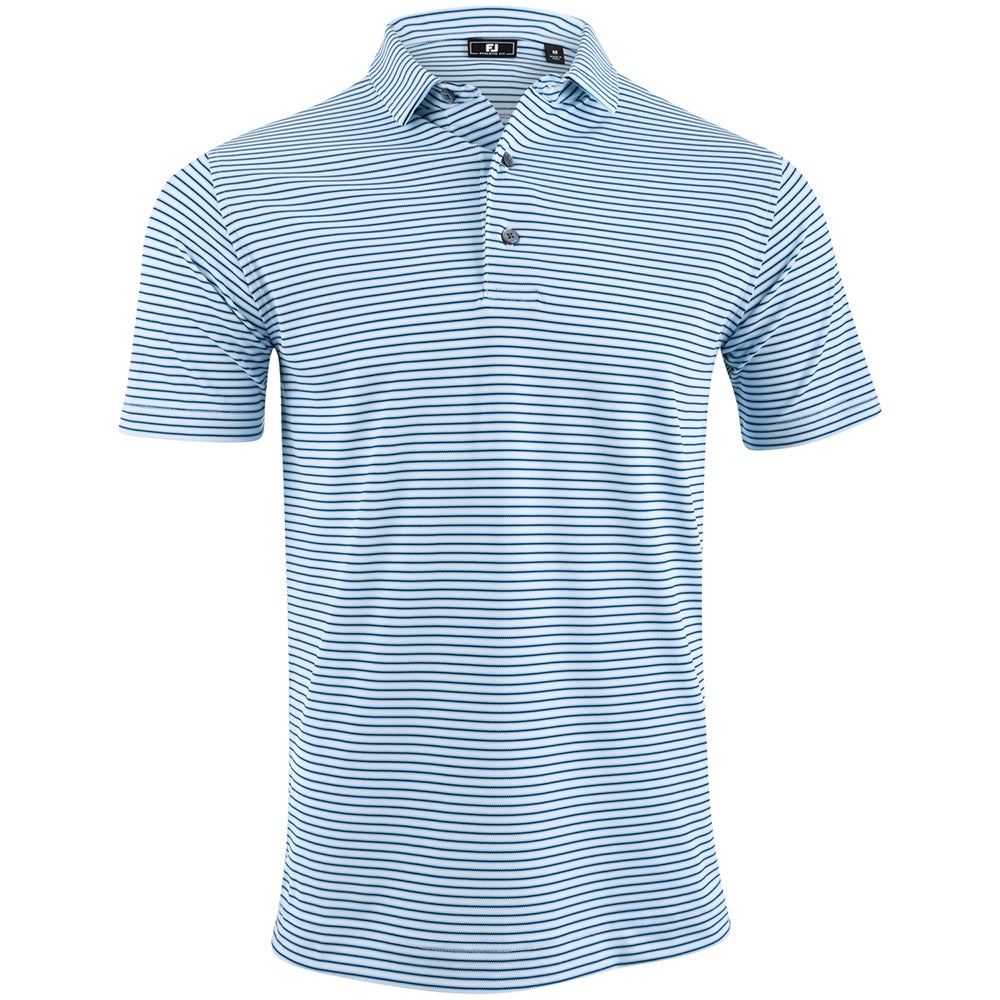 Multi-Stripe Pique Athletic Fit Polo