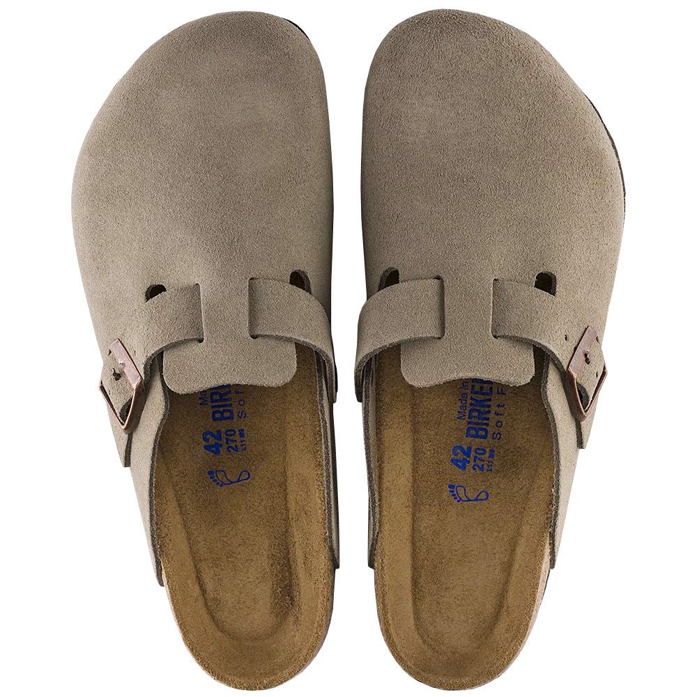 Boston Soft Footbed Suede Leather Shoes - Fairway Styles