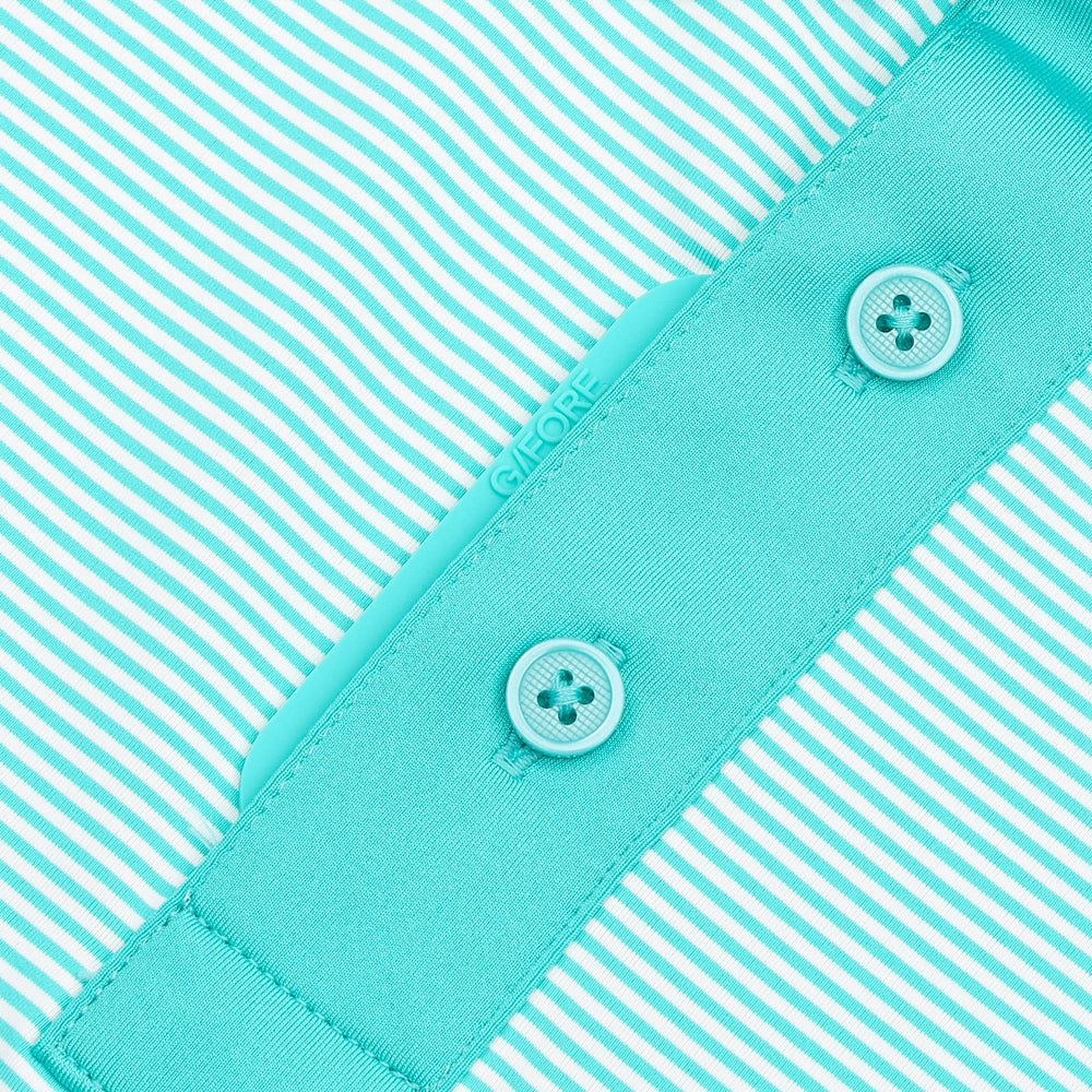 Feeder Stripe Fine Tech Jersey Polo