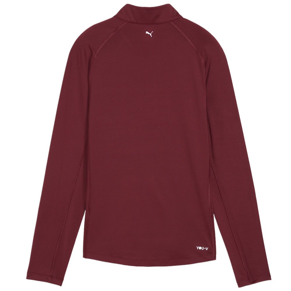 Women's YOU V Brr Solid 1/4 Zip Pullover