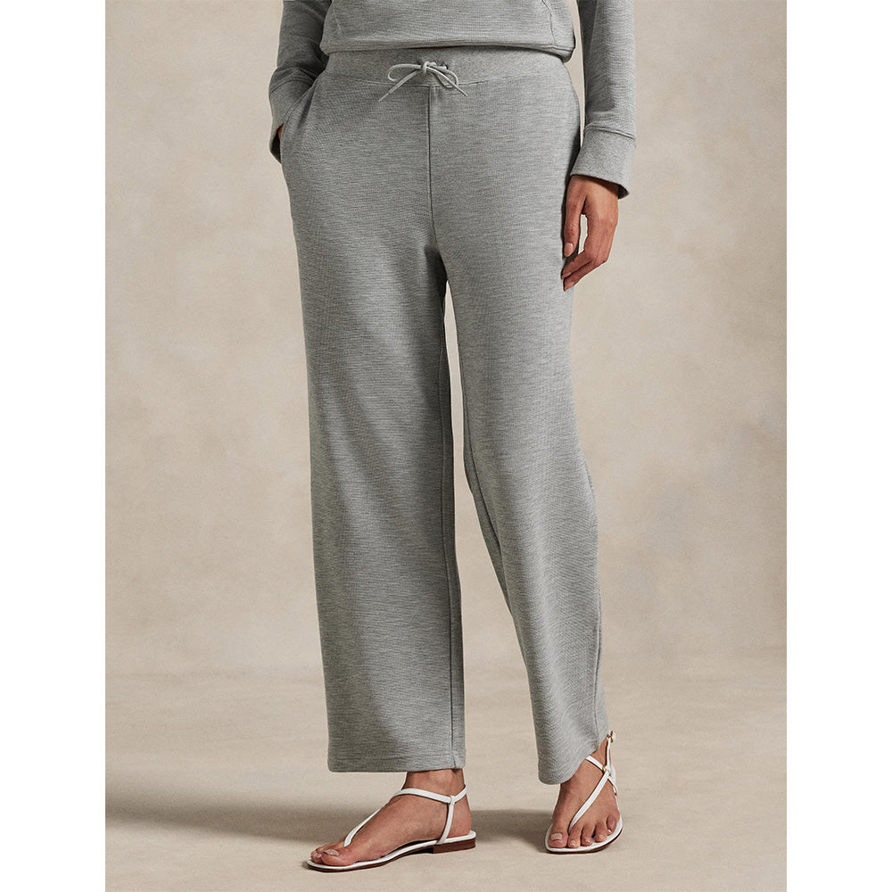 Waffle-Knit Jogger Pants