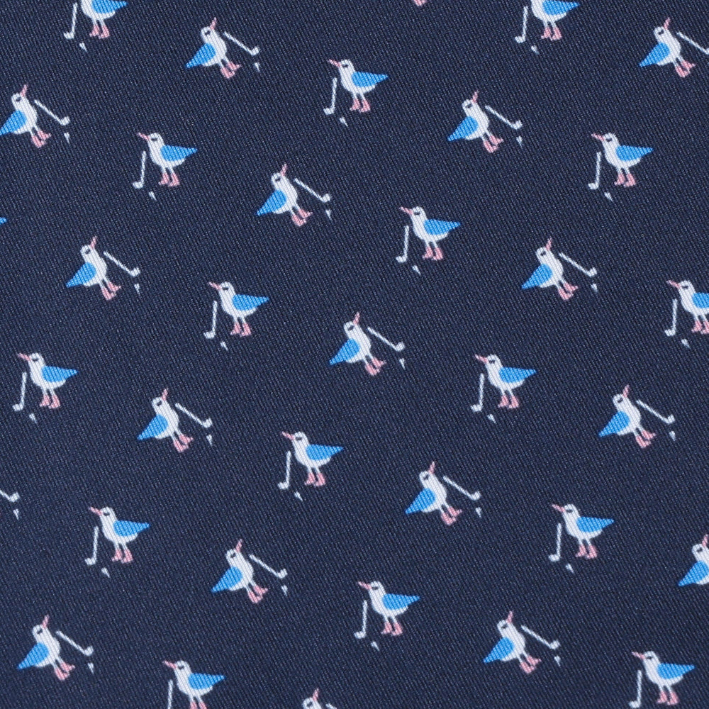 For The Birdies Print Featherweight Polo