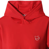 Women's Slogan Jersey Hooded Pullover