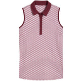 Women's CLOUDSPUN Scallop Sleeveless Polo - Fairway Styles