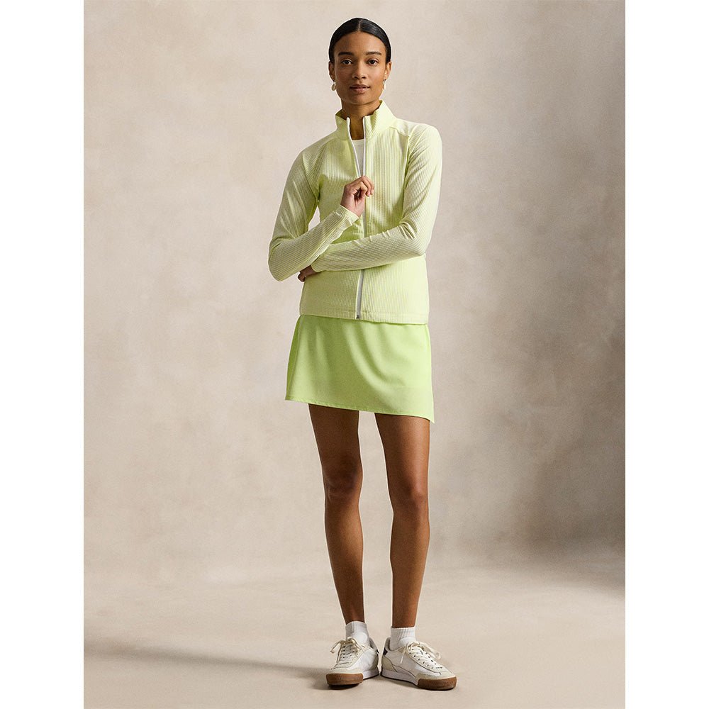 Women's Seersucker Mock Neck Jacket