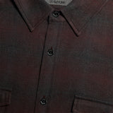 Italian Shadow Plaid Long Sleeve Shirt