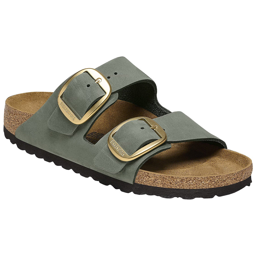 Women's Arizona Big Buckle Nubuck Leather Shoes