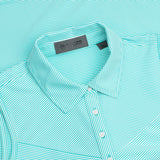 Women's Fine Tech Engineered Stripe Sleeveless Polo