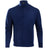 Quilted Double Knit 1/4 Zip Pullover - Spring Navy Heather