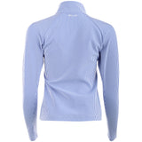 Women's Seersucker Mock Neck Jacket