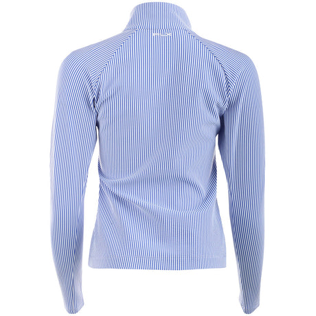 Women's Seersucker Mock Neck Jacket